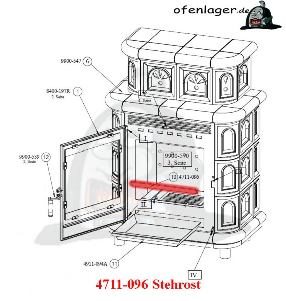 4711-096 Stehrost