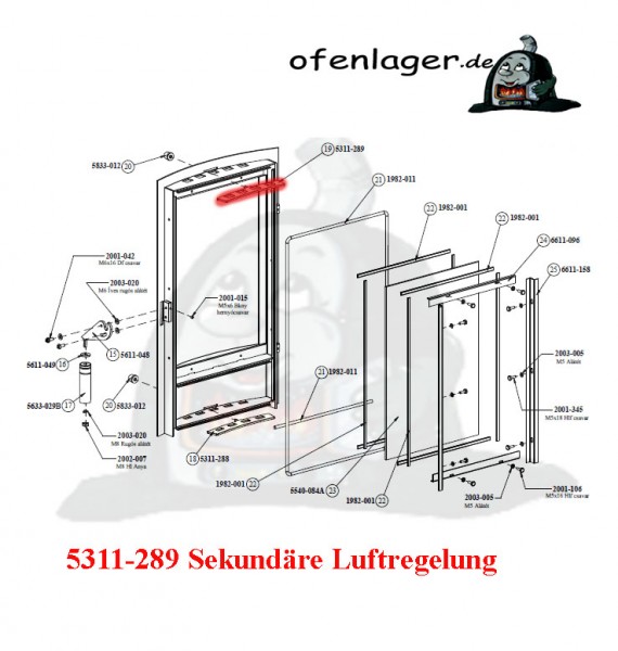 5311-289 Sekundäre Luftregelung