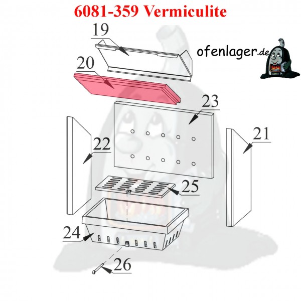 6081-359 Vermiculite