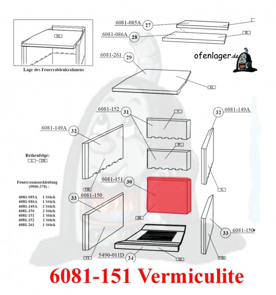 6081-151 Vermiculite