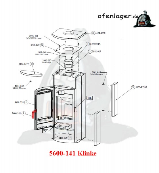 5600-141 Klinke