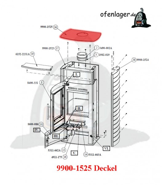 9900-1525 Deckel