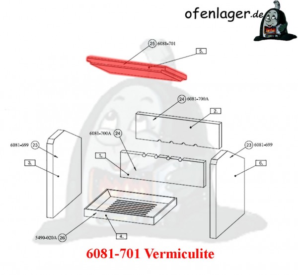 6081-701 Vermiculite