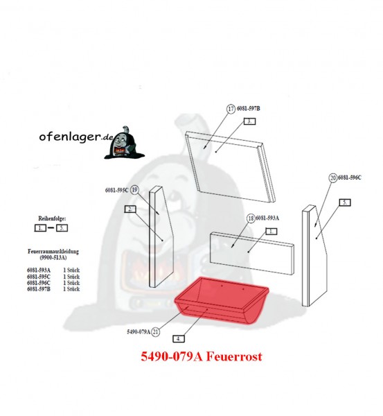 5490-079A Feuerrost